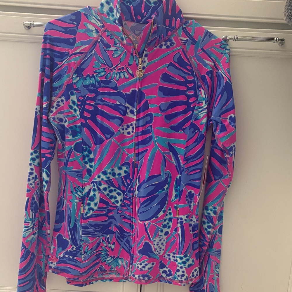 NWT Lilly Pulitzer Full-zip Luxletic Jacket!